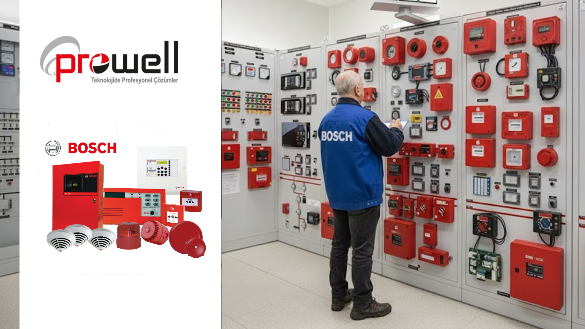 Bosch Yangın Paneli Yedek Parça