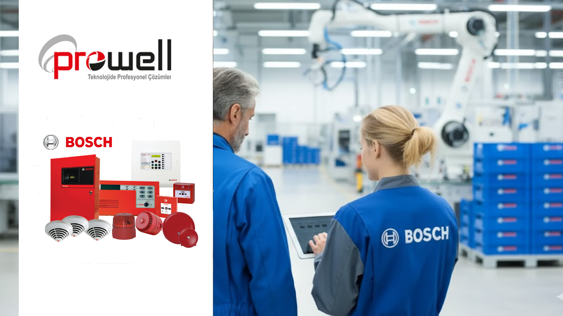 Bosch endüstriyel yangın algılama
