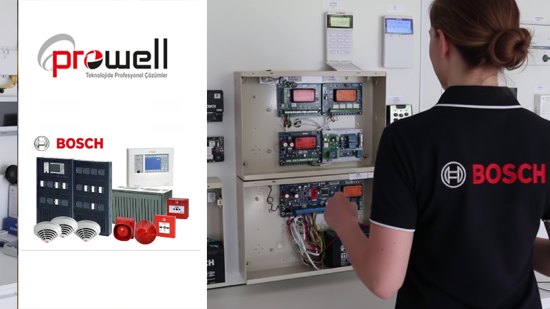 Bosch kablolu yangın algılama