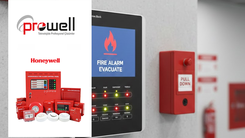 Honeywell yangın alarmı satışı