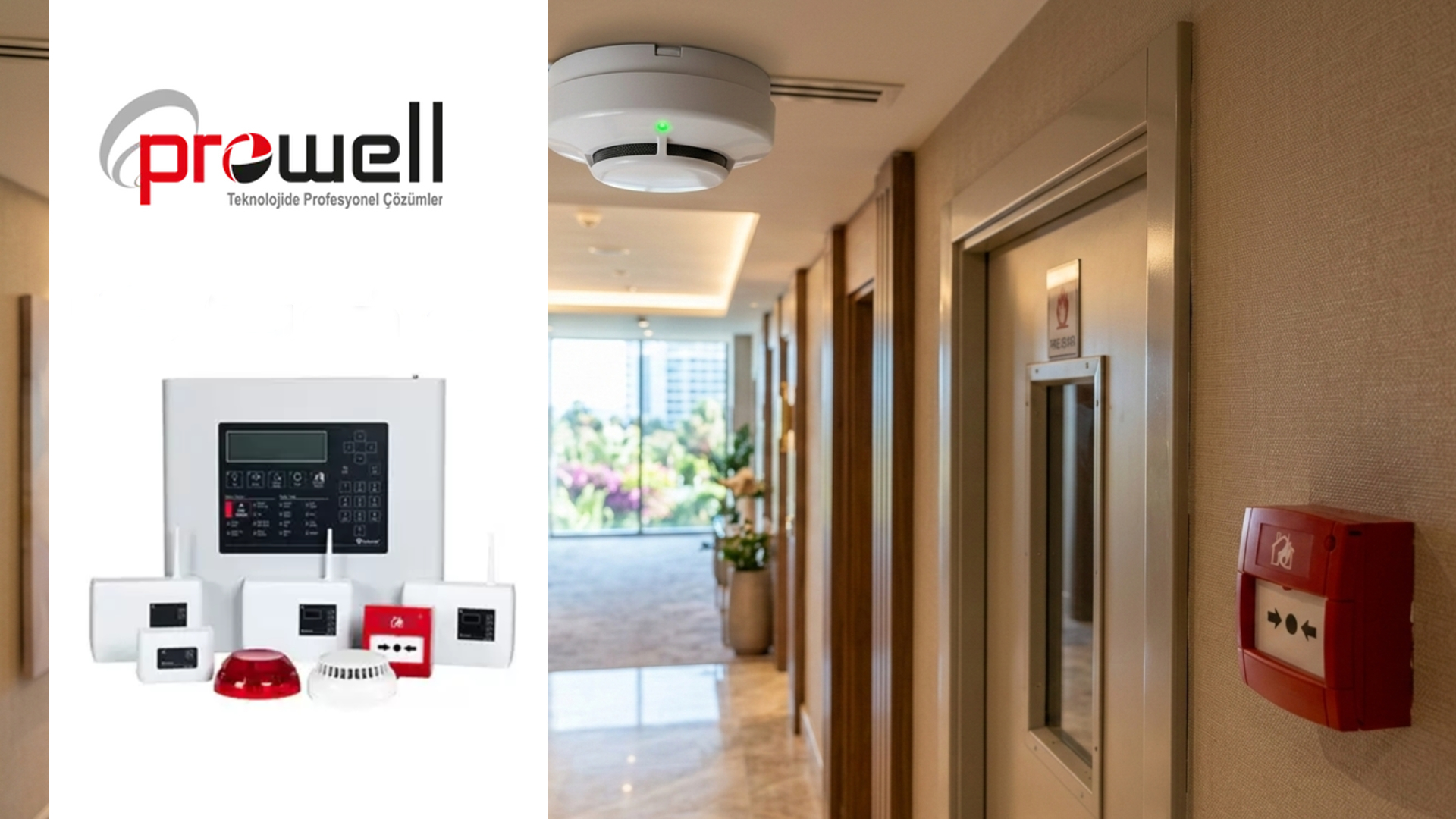 Antalya otel yangın alarm sistemi