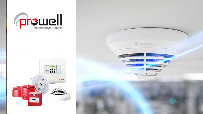 Bosch Akıllı Yangın Algılama Teknolojileri