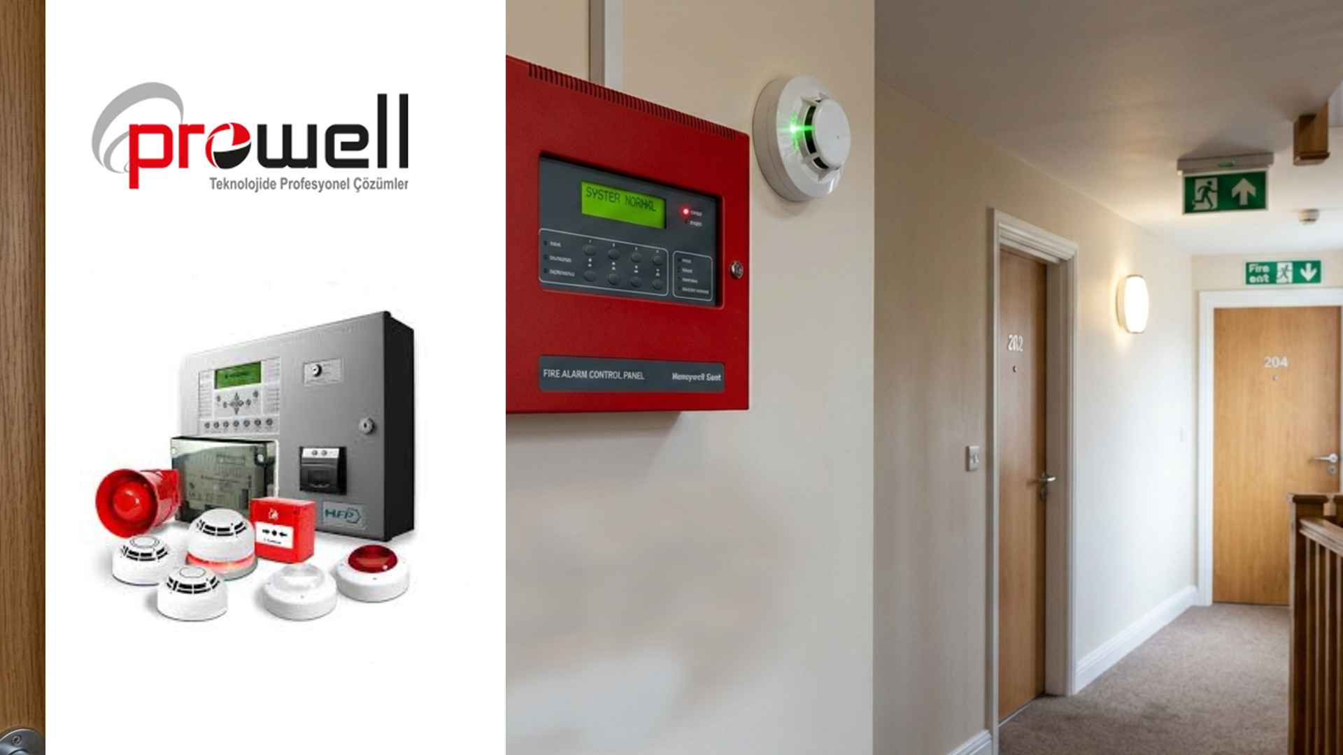 apartman yangın alarm sistemi