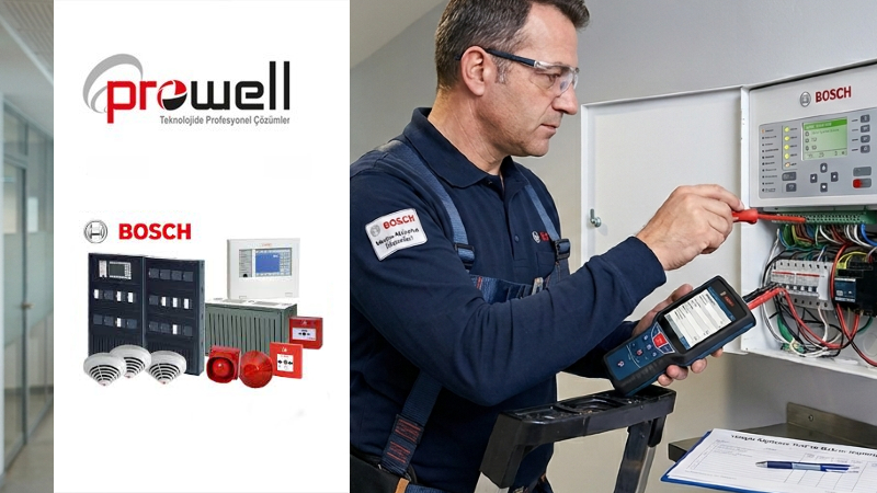 Bosch Yangın Algılama Test ve Bakım Raporu