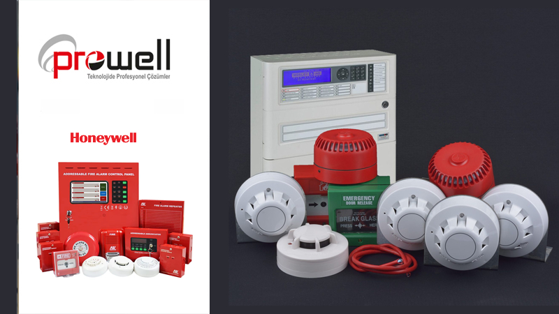 Honeywell yangın alarm sistemi Honeywell yangın alarm sistemi