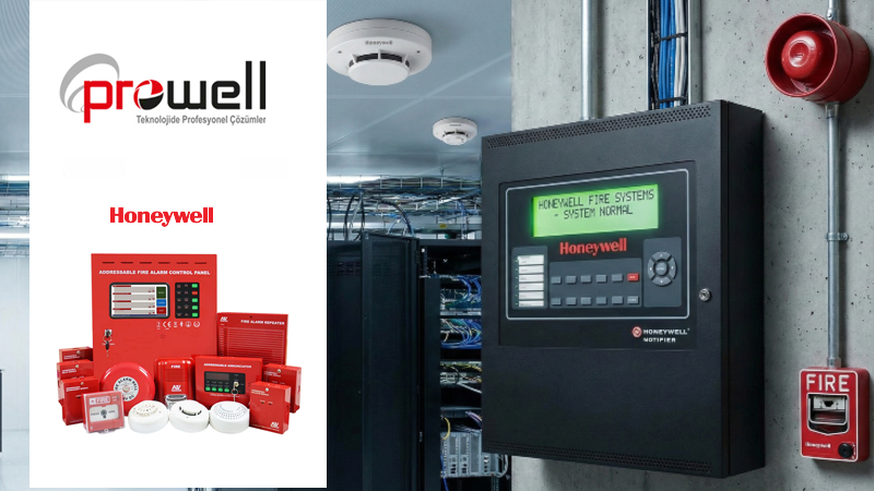 Honeywell yangın ihbar sistemi Honeywell yangın ihbar sistemi