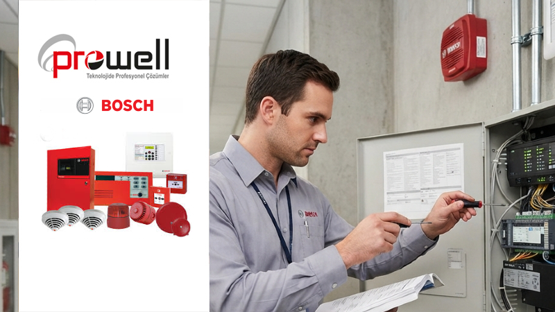Bosch Yangın Alarm Bakım Anlaşması