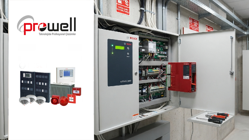 Bosch Yangın Alarm Sistemine İlave